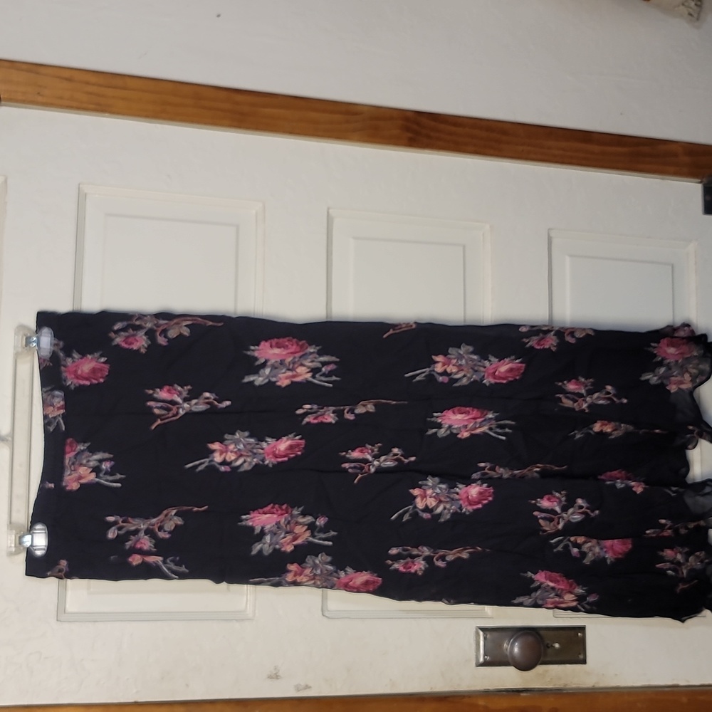 Neo Nostalgia sheee maxi skirt with buit-in slip